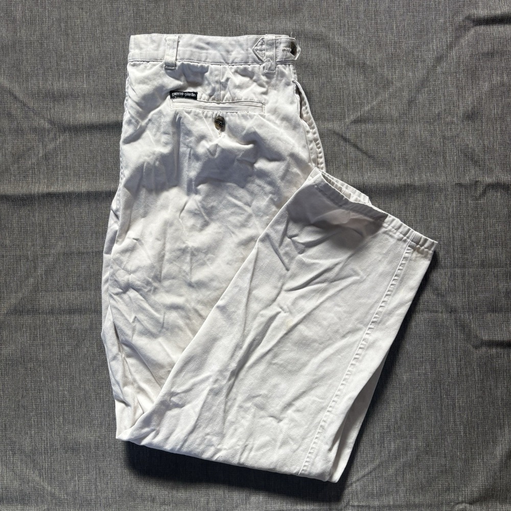 Cream Pierre Cardin Cargo Pants - 36